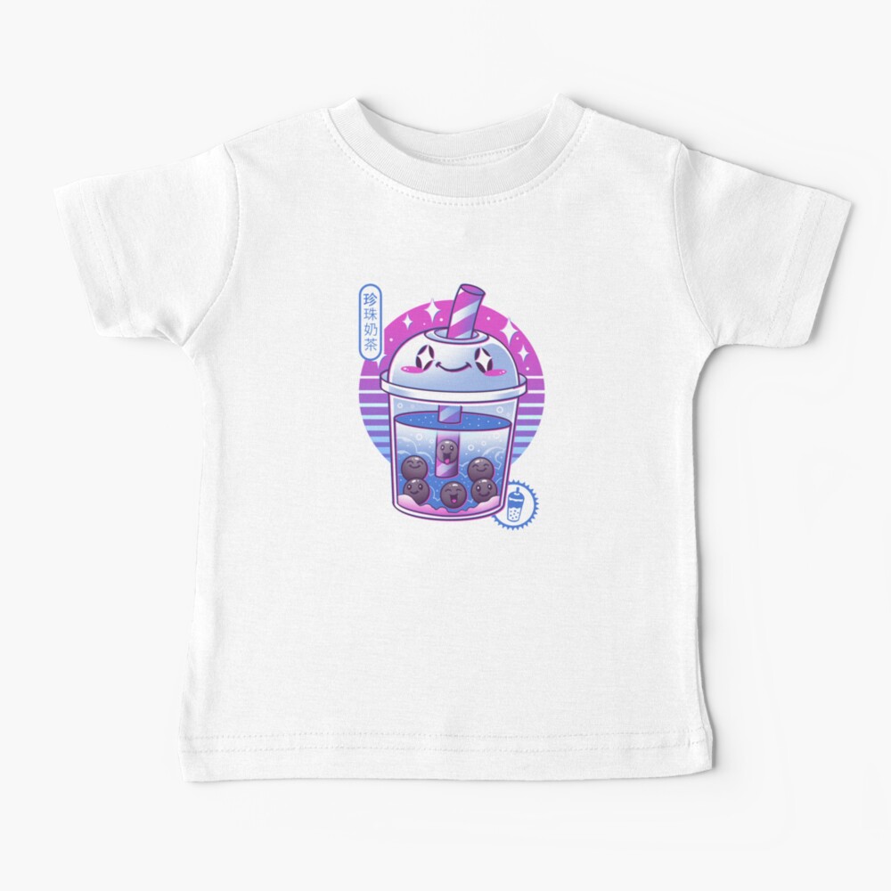 Boba Wave Tea Baby T-Shirt