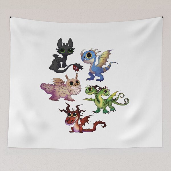 Item preview, HTTYD Absurdly Cute Dragons designed and sold by scribblefoxx.