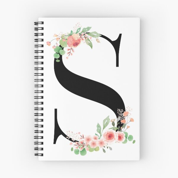 Item preview, Pink Floral Letter S designed and sold by BuffyDesign.