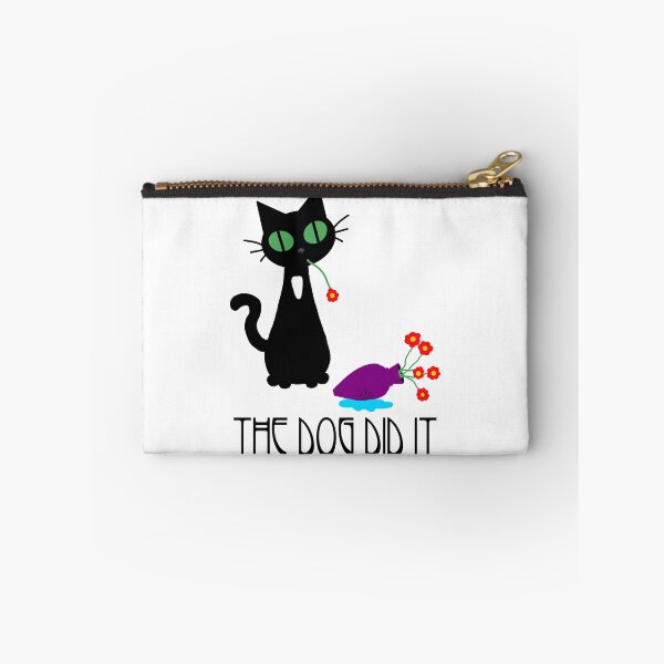 Item preview, The Dog Did It - Funny Black Cat designed and sold by FabulousBeasts.