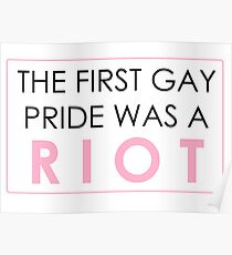 Riot Pride #1 Poster