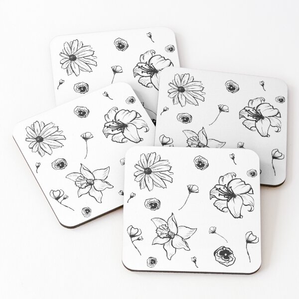 Item preview, Floral Sketches designed and sold by laurendoodles5.