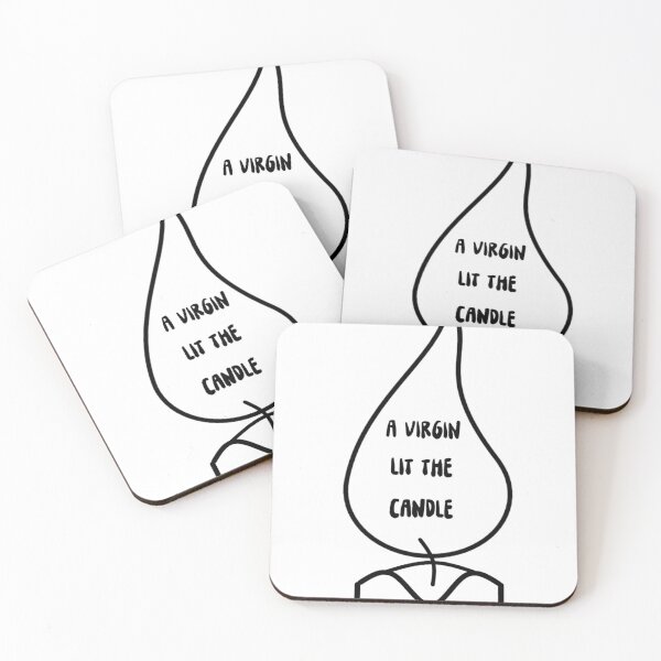 Item preview, A Virgin Lit The Candle designed and sold by nerdlkr.