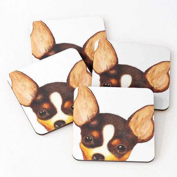 Item preview, chihuahua head designed and sold by ArtByAliceMC.