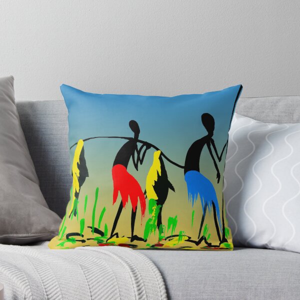 Item preview, Two colorful successful African hunters  designed and sold by Squirrox.