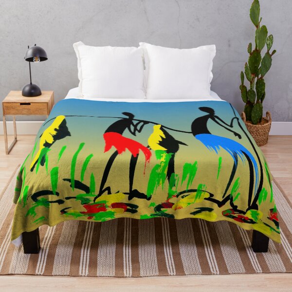Item preview, Two colorful successful African hunters  designed and sold by Squirrox.