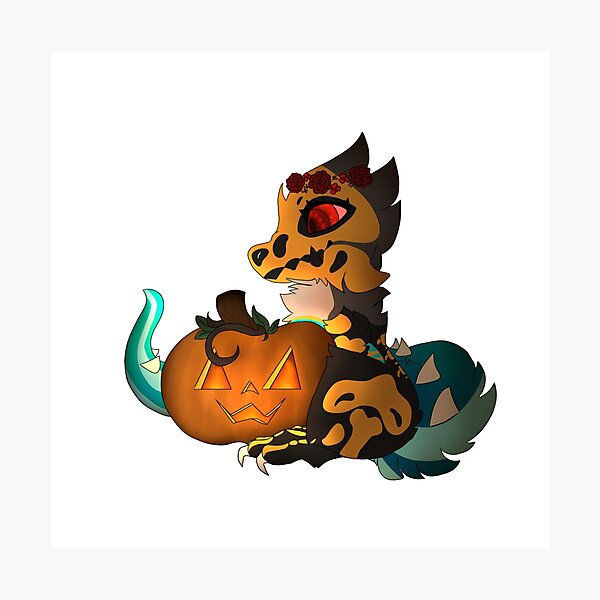Item preview, Muerta and Pumpkin Pal designed and sold by Nemoisfried.