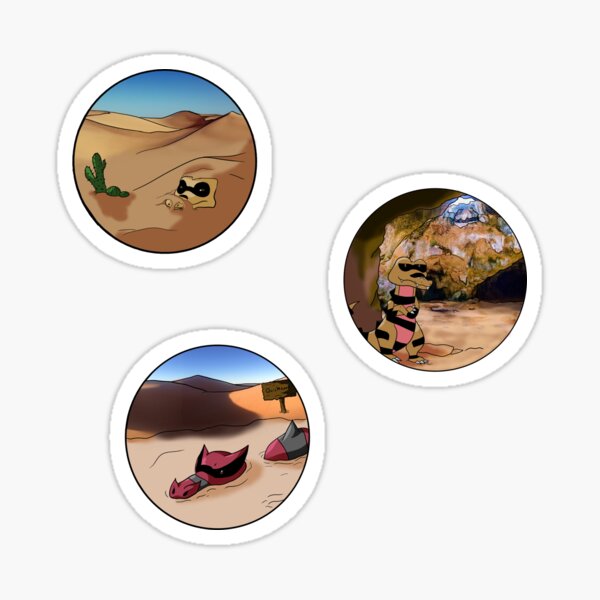 Sandile Evolutionary Chain Sticker Pack Sticker