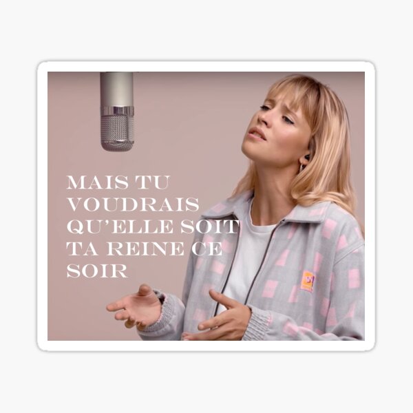 Angèle - Un spectacle de couleurs - Ta Reine Sticker