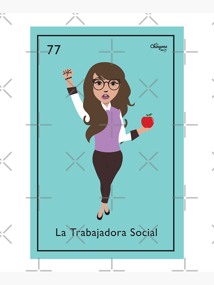 La Trabajadora Social No Apple by vosio