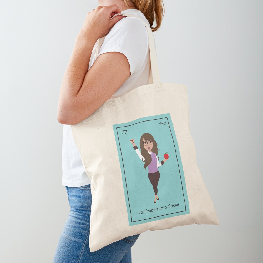 La Trabajadora Social No Apple Tote Bag