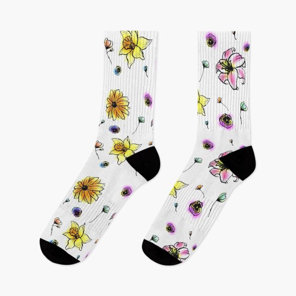 Item preview, Air Brushed Colorful Flower Drawings designed and sold by laurendoodles5.