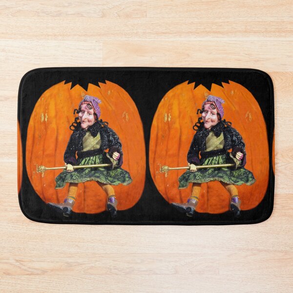 Item preview, Happy Witch Riding A Pumpkin!  designed and sold by heatherfriedman.