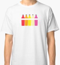 Regenbogenflaschen Classic T-Shirt