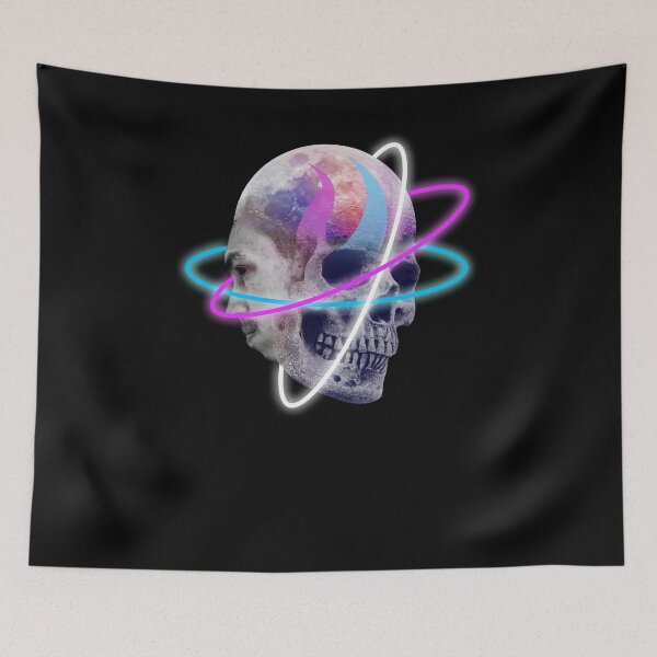 Item preview, Surreal Moon head skull designed and sold by Diardo.