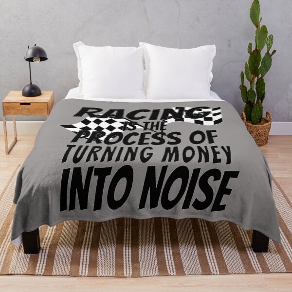 Item preview, Checkered Flag Racing Turning Money to Noise Funny Track Car Gift Apparel for Boys & Girls designed and sold by GabiBlaze.