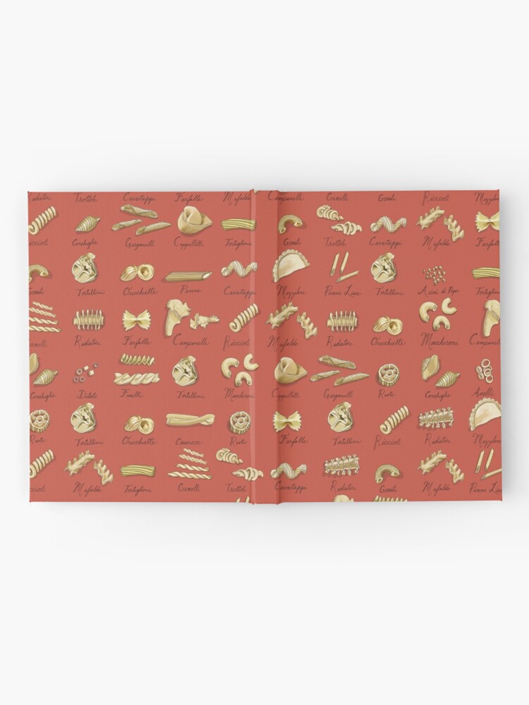 Alternate view of Italian Pasta Shapes Hardcover Journal