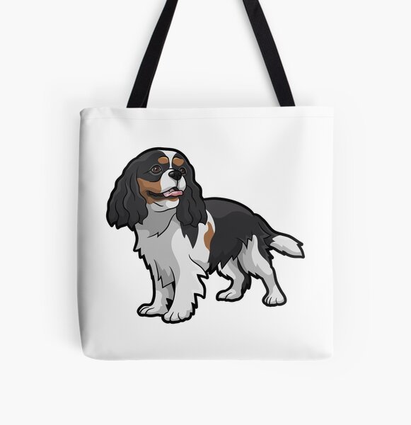 English Toy Spaniel - King Charles Spaniel Art Canvas Print Weekender Tote  Bag by Sandra Sij - Pixels