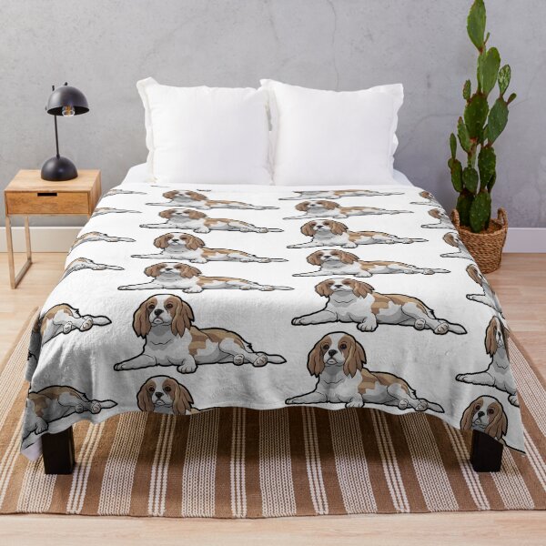 Cavalier King Charles Spaniel Throw Blanket