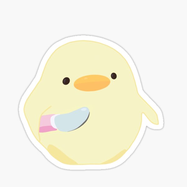 Duck Knife Stickers | Redbubble