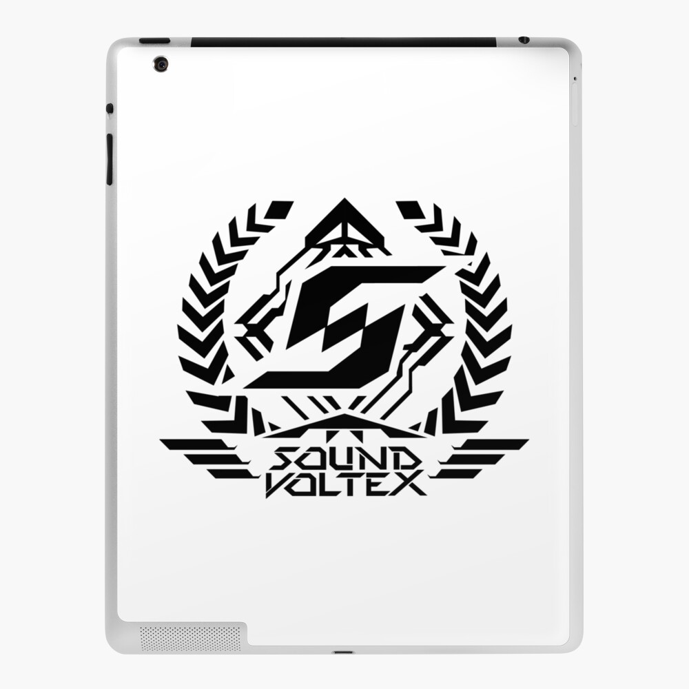 Sound Voltex Logo Black Ipad Case Skin For Sale By Hazrd Redbubble