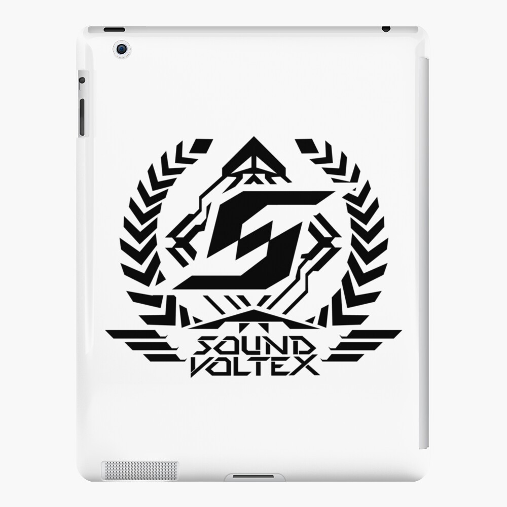Sound Voltex Logo Black Ipad Case Skin By Hazrd Redbubble