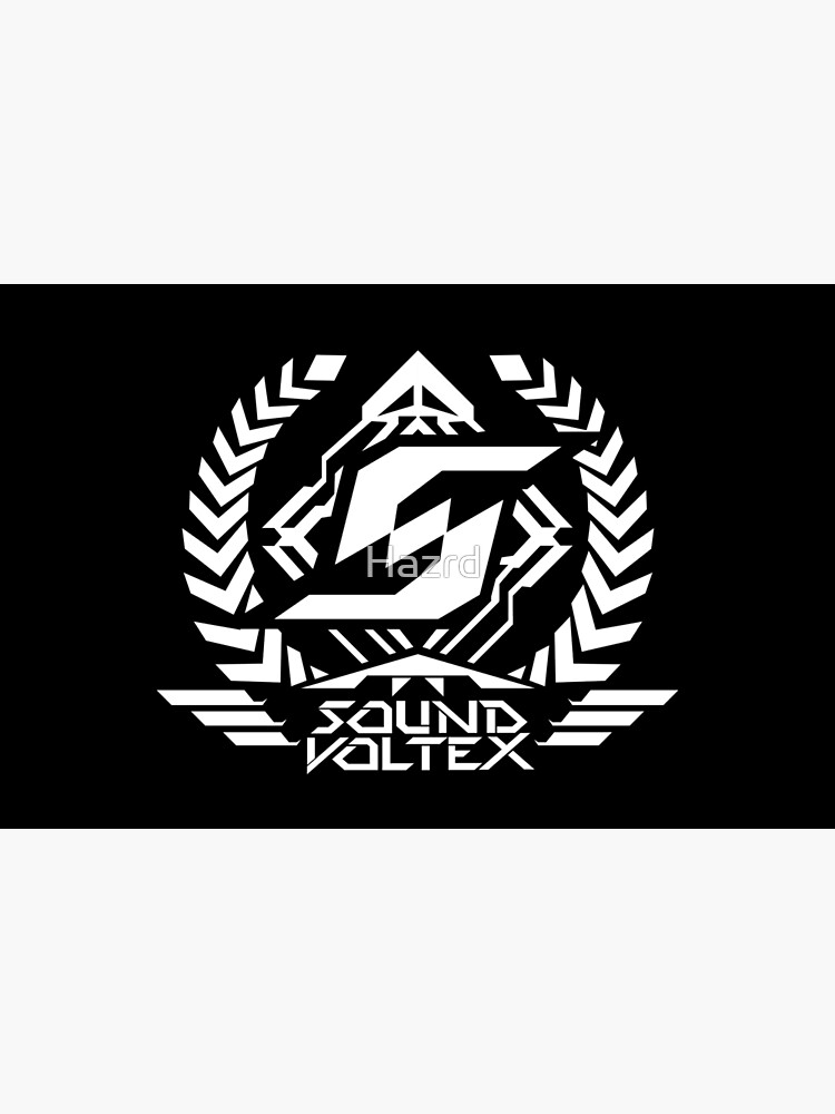 Sound Voltex Logo White Laptop Sleeve By Hazrd Redbubble