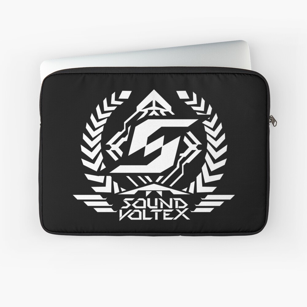Sound Voltex Logo White Laptop Sleeve By Hazrd Redbubble