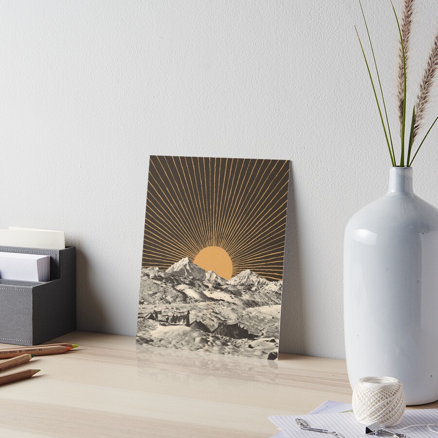 Mountainscape 6 Art Board Print