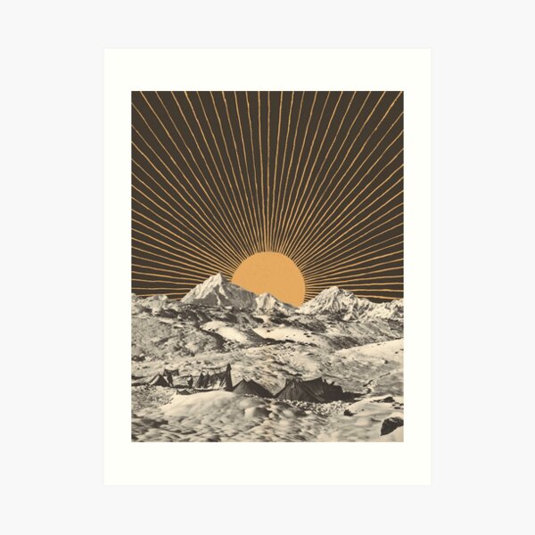 Mountainscape 6 Art Print