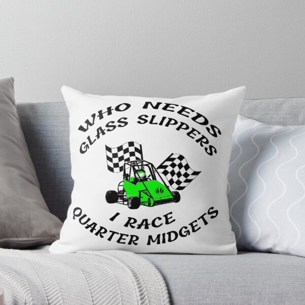 Item preview, Who Needs Glass Slippers Arched Green Quarter Midget Racing Apparel Gift Ideas for Men & Women designed and sold by GabiBlaze.