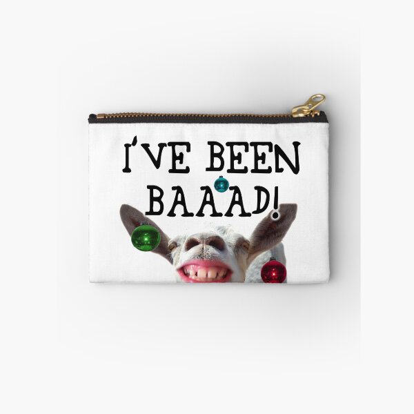 Item preview, Funny Christmas goat, naughty list designed and sold by Stephanie  Skeem.