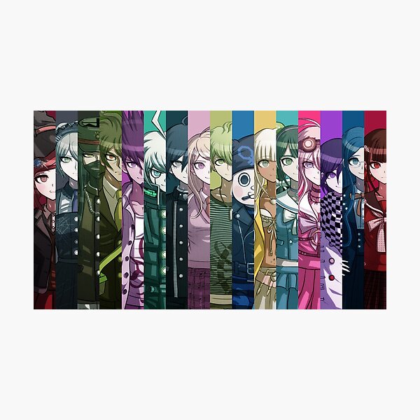 Danganronpa V3 Wallpaper Gradient Version Photographic Print