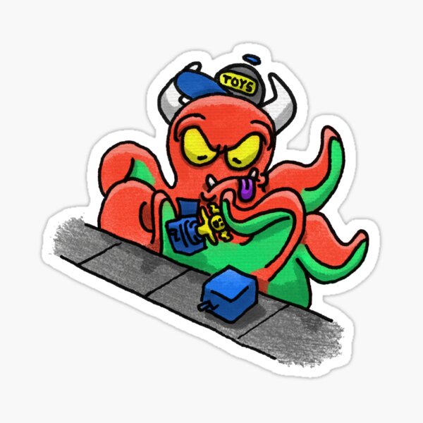 Toy Factory Monster Sticker