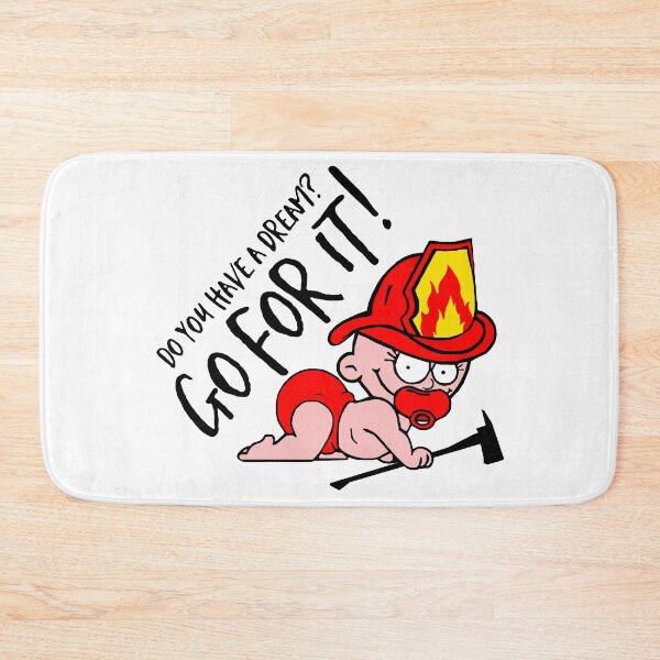 Item preview, Go for it; Fireman; designed and sold by StickerApe.