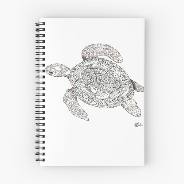 Item preview, Zentangle Turtle designed and sold by Katerina Dubov.
