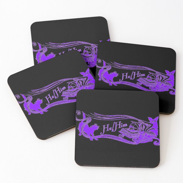 Item preview, Witchy He/Him - Purple designed and sold by LunarDragoon.