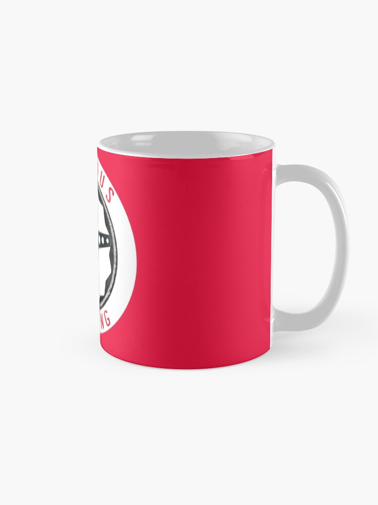 Alternate view of Furious Driving logo - White racing number circle background Mug
