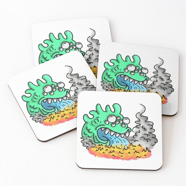 Item preview, Fire Extinguisher Monster designed and sold by KALE KIRKPATRICK.