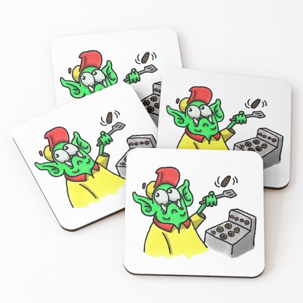Item preview, Fry Cook Monster designed and sold by KALE KIRKPATRICK.