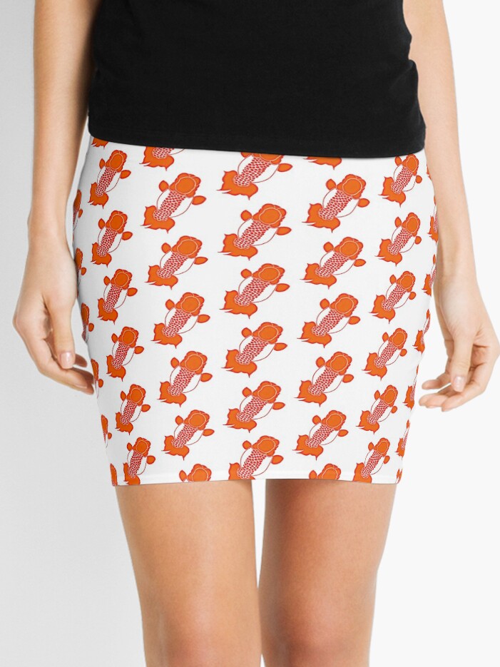 mini skirt and top view