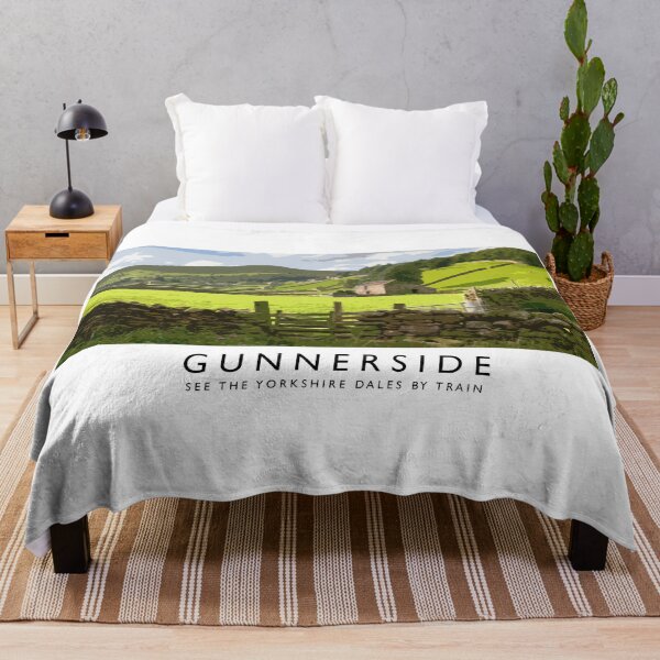 Item preview, Gunnerside (Railway Poster) designed and sold by andrewroland.