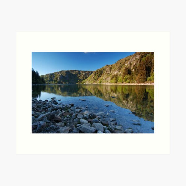 Le Lac Blanc Impression artistique