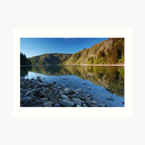 Le Lac Blanc Impression artistique