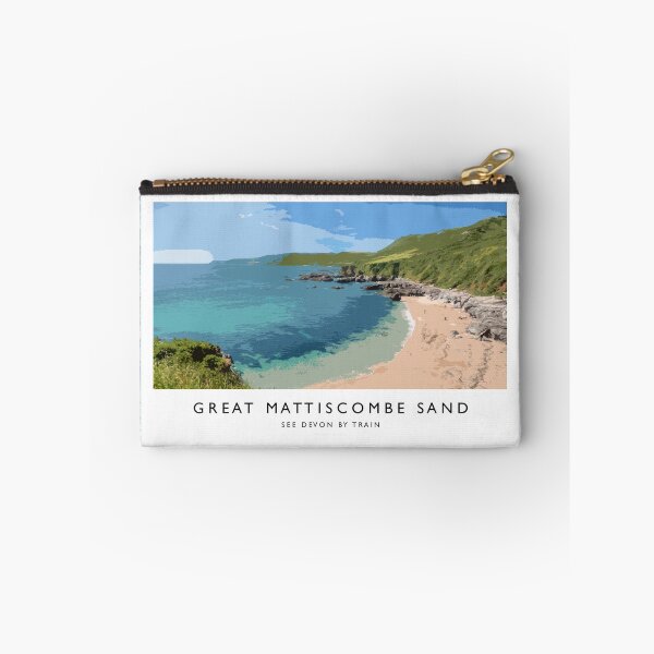 Item preview, Great Mattiscombe Sand (Railway Poster) designed and sold by andrewroland.