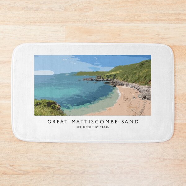 Item preview, Great Mattiscombe Sand (Railway Poster) designed and sold by andrewroland.