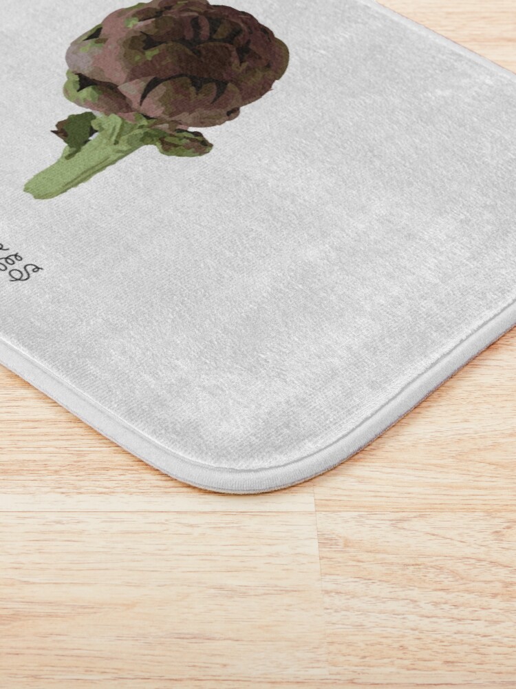Alternate view of Artichoke - I love veggies Bath Mat