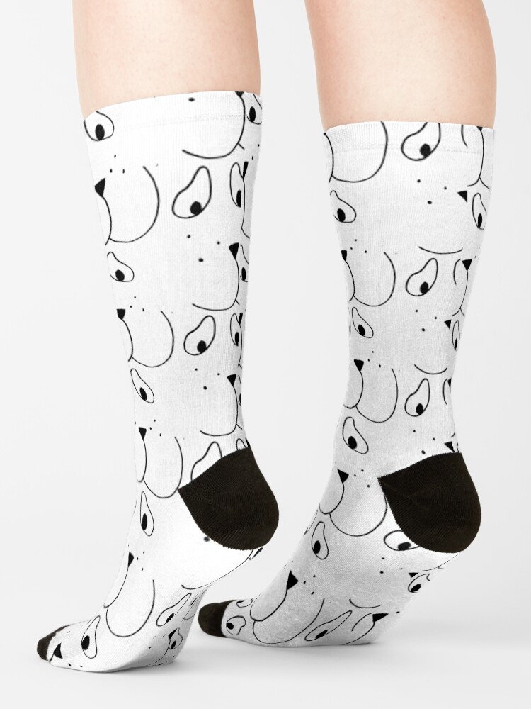 Alternate view of Duckie Popohund Socks
