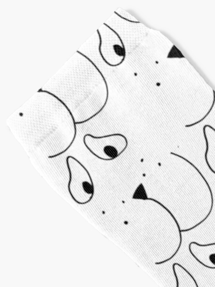 Alternate view of Duckie Popohund Socks