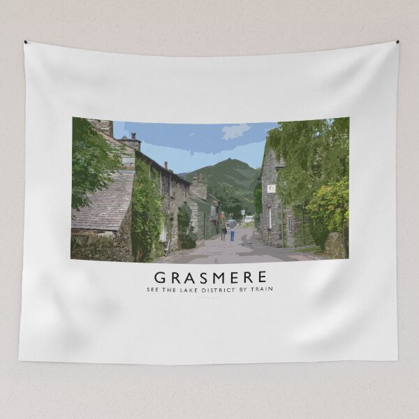 Item preview, Grasmere (Railway Poster) designed and sold by andrewroland.